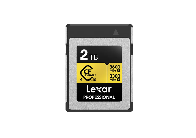 Lexar 3600MB/s CFexpress 4.0 B 2TB gold