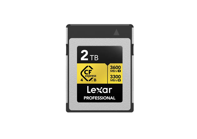 Lexar 3600MB/s CFexpress 4.0 B 2TB gold