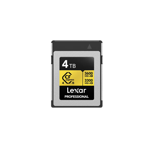 Lexar 3600MB/s CFexpress 4.0 B 4TB gold
