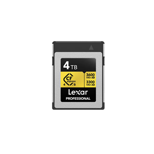 Lexar 3600MB/s CFexpress 4.0 B 4TB gold Lexar 3600MB/s CFexpress 4.0 B 4TB gold