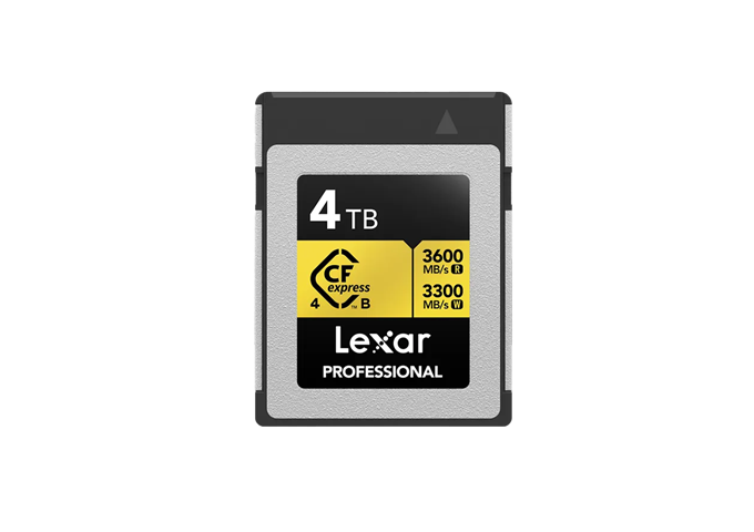 Lexar 3600MB/s CFexpress 4.0 B 4TB gold
