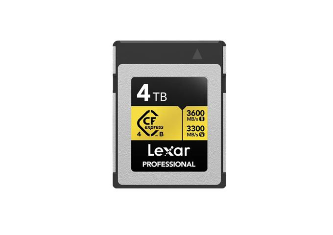 Lexar 3600MB/s CFexpress 4.0 B 4TB gold