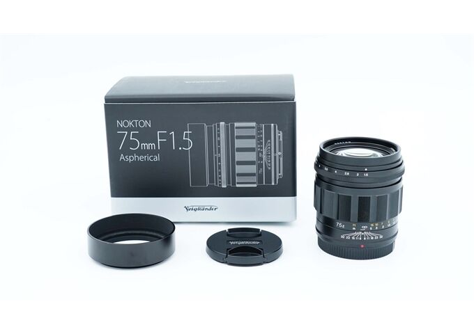 Occasion Voigtländer Nokton 75mm F1.5 für Nikon Z, 4293