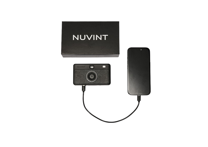NUVINT Digitalkamera Midnight Black