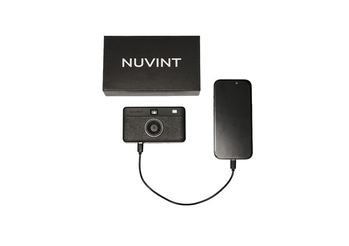 NUVINT Digitalkamera Midnight Black