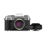 Fujifilm X-T50 Silber + XF 27mm F2.8 R WR Kit