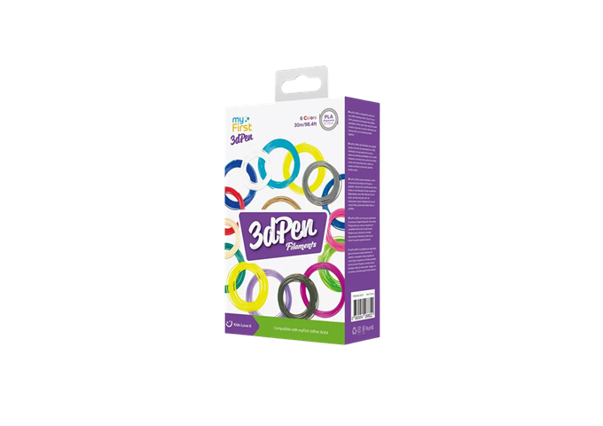 MyFirst 3D Pen Artist Filaments Warm Col