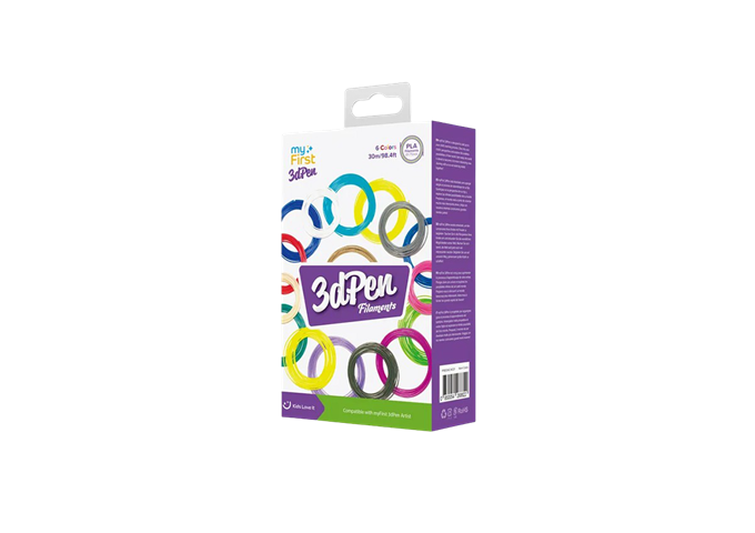 MyFirst 3D Pen Artist Filaments Warm Col