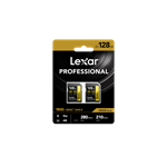 Lexar 1800x UHS-II SDXC 2x128GB Gold Doppelpack