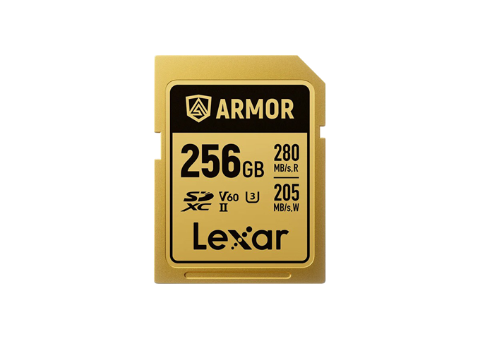 Lexar SDXC Armor Gold 250MB/s 256GB