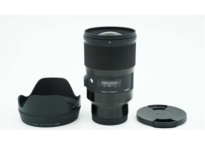 Occasion Sigma 28mm F1.4 DG Art für Sony E-Mount (Nr. 4527)