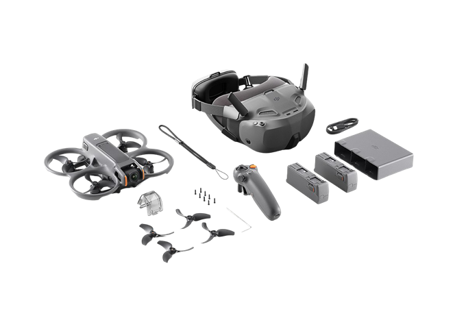 DJI Avata 2 Fly Smart Combo (Three Batteries)