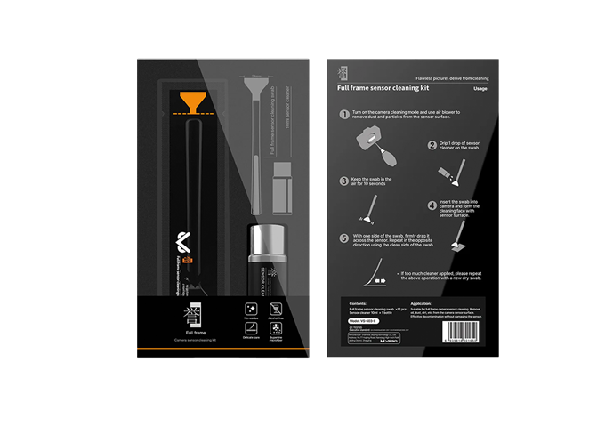 VSGO VS-S03E Full Frame Sensor Cleaning Swab with Fluid