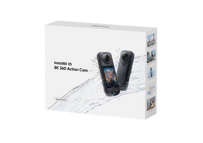 Insta360 360° Actioncam X5 Essential Bundle