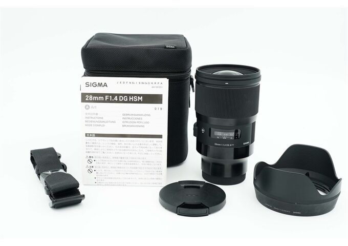 Occasion Sigma 28mm F1.4 DG Art für Sony E-Mount (Nr. 4527)