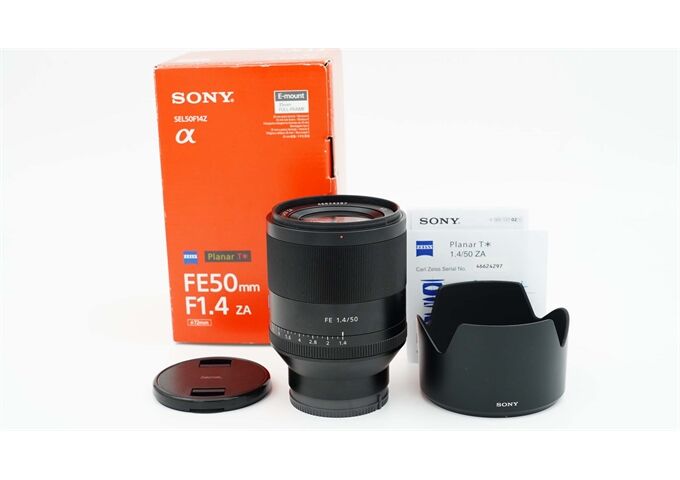 Occasion Sony SEL50F14Z Zeiss Planar T* (Nr. 5019)