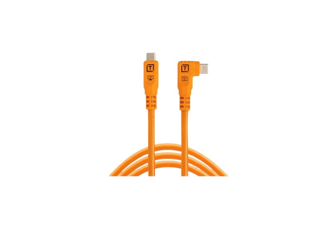 Tethertools TetherPro Optima 10G USB-C 3m RT Orange