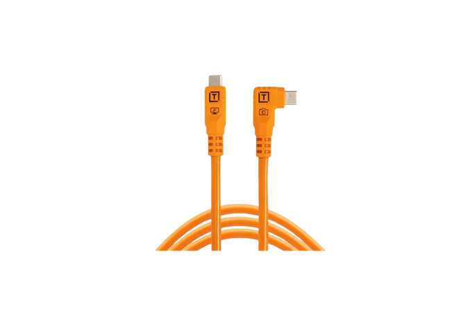Tethertools TetherPro Optima 10G USB-C 3m RT Orange
