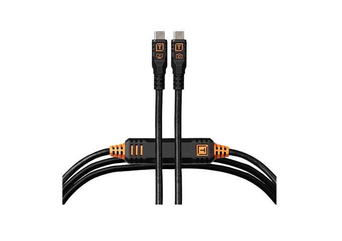 Tethertools TetherPro Optima 10G USB-C 4.6m Str schwarz