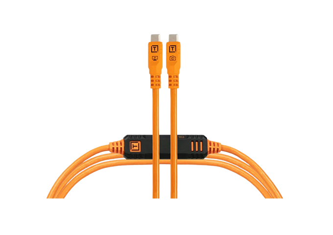 Tethertools TetherPro Optima 10G USB-C 4.6m Str orange