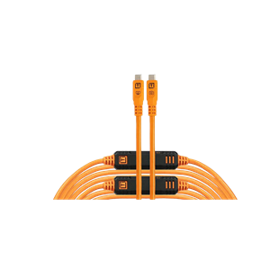 Tethertools TetherPro Optima 10G USB-C 9.4m Str orange