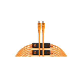 Tethertools TetherPro Optima 10G USB-C 9.4m Str orange