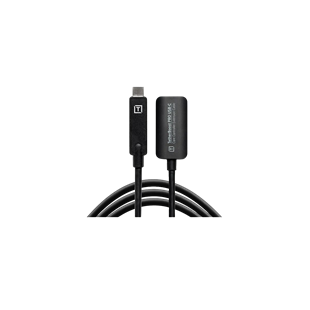 Tethertools TetherBoost Pro USB-C Ext Cable schwarz