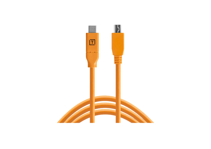 Tethertools TetherPro 2.0 Mini-B 5-Pin 4.6m orange
