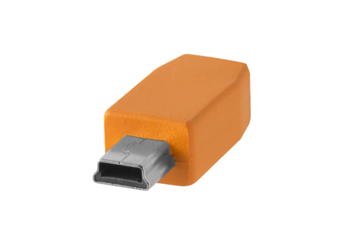 Tethertools TetherPro 2.0 Mini-B 5-Pin 4.6m orange