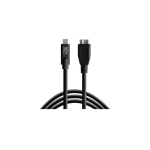 Tethertools TetherPro USB-C to 3.0 Micro-B 4.6m schwarz