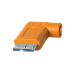 Tethertools TetherPro USB-C to 3.0 Micro-B RT 4.6m orange