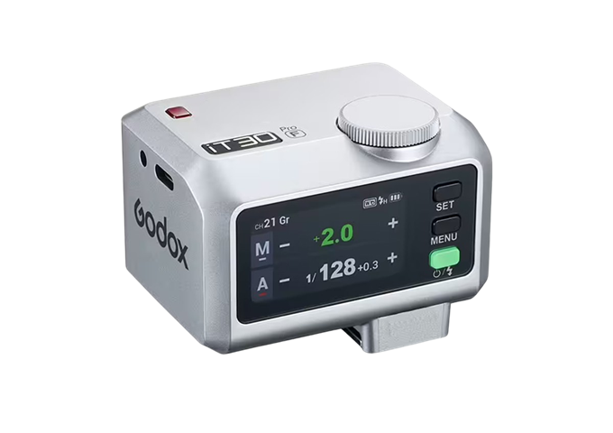 Godox it30pro TTL Mini Aufsteckblitz Fujifilm Silber