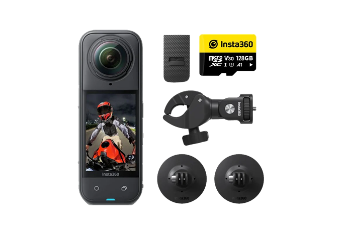 Insta360 Actioncam X5 Motorcycle Bundle