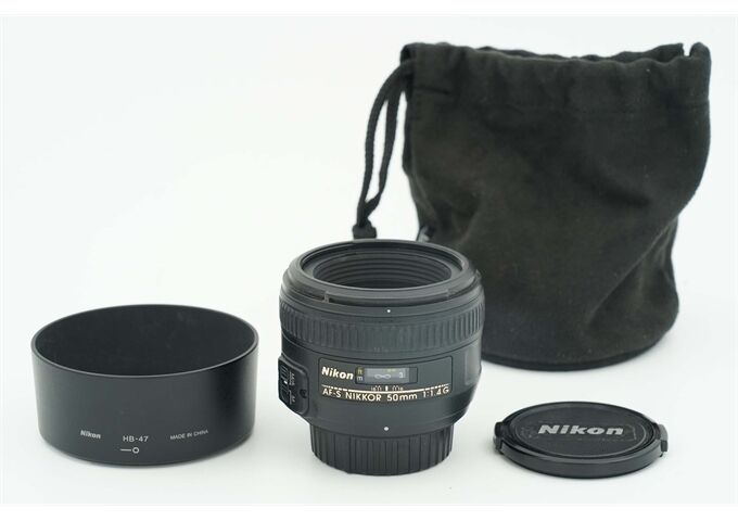 Occasion Nikkor AF-S 50mm F1.4 G (Nr. 5102)