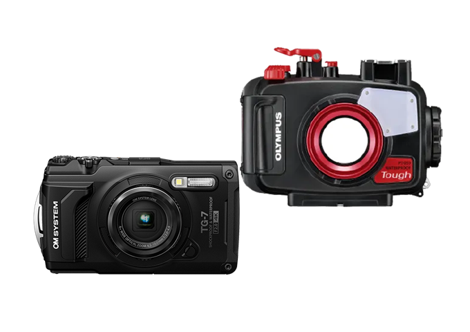 OM System TG-7 + PT-059 Diving Kit