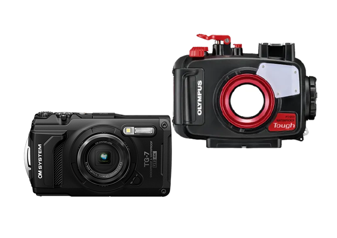 OM System TG-7 + PT-059 Diving Kit