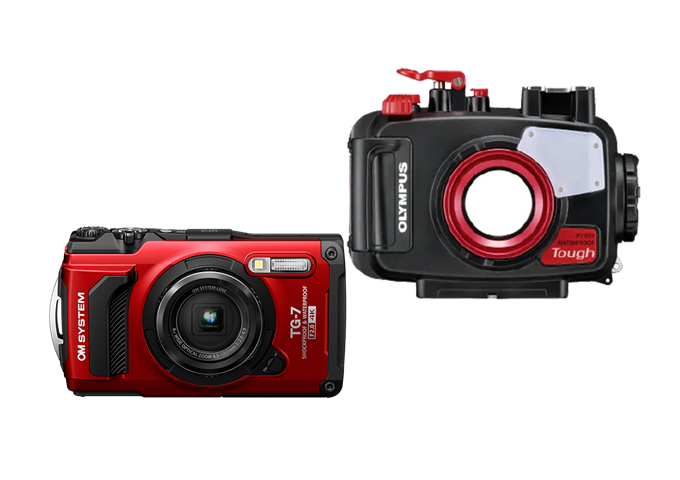 OM System TG-7 + PT-059 Diving Kit
