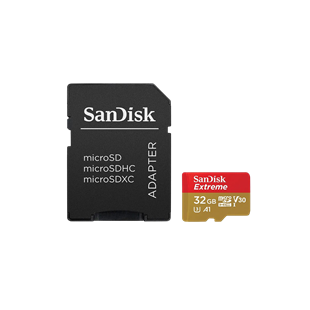 SanDisk Extreme 100MB/s microSDHC 32GB