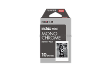 Fujifilm Instax Mini 10 Blatt Monochrom (monochrom)