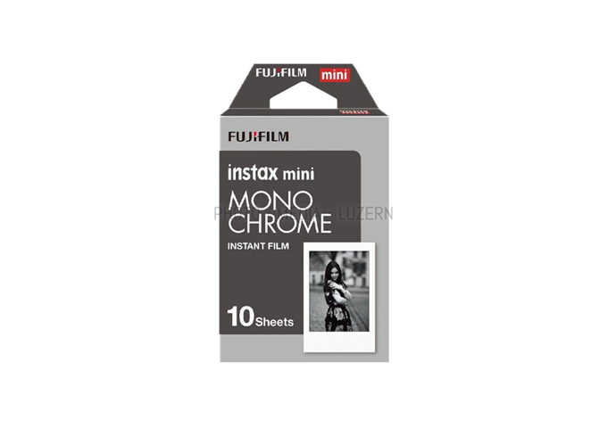 FUJIFILM Instax Mini 10 Blatt Monochrom