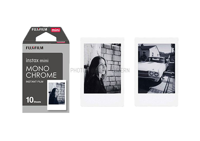 FUJIFILM Instax Mini 10 Blatt Monochrom