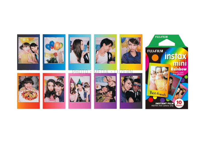 Fujifilm Instax Mini 10 Blatt Rainbow