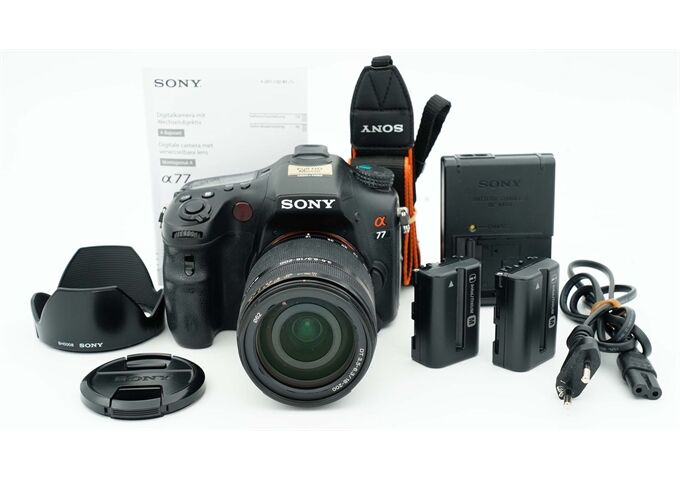 Occasion Sony SLT-A77V mit SAL18200 F3.5-6.3 (Nr. 5096)