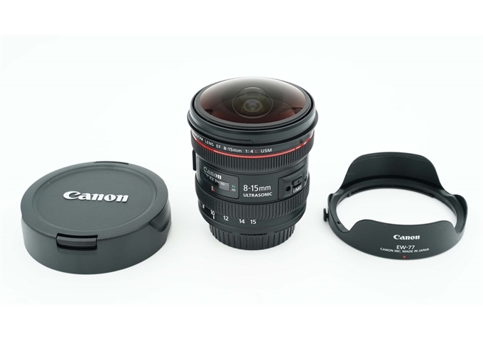 Occasion Canon EF 8-15mm F4.0 L USM Fisheye (Nr. 5133)