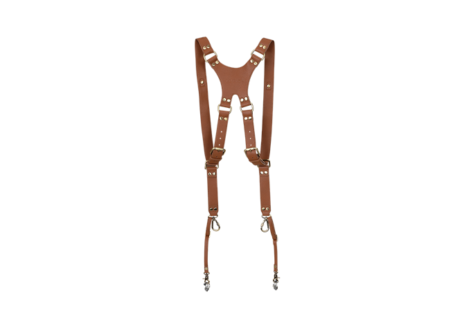 LOULEX Double Strap brown