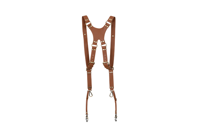 LOULEX Double Strap brown