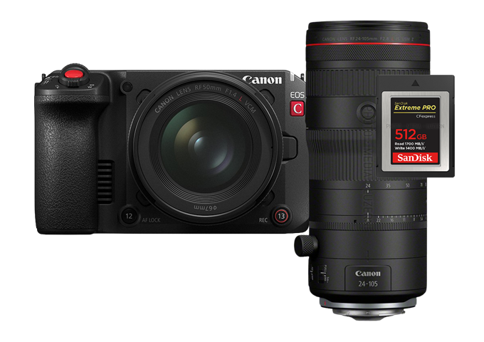 Canon EOS C50 Cinema-Bundle