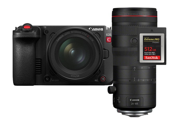 Canon EOS C50 Cinema-Bundle