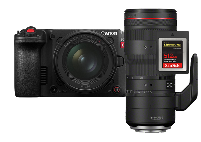Canon EOS C50 Filmmaker-Bundle