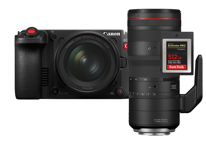 Canon EOS C50 Filmmaker-Bundle